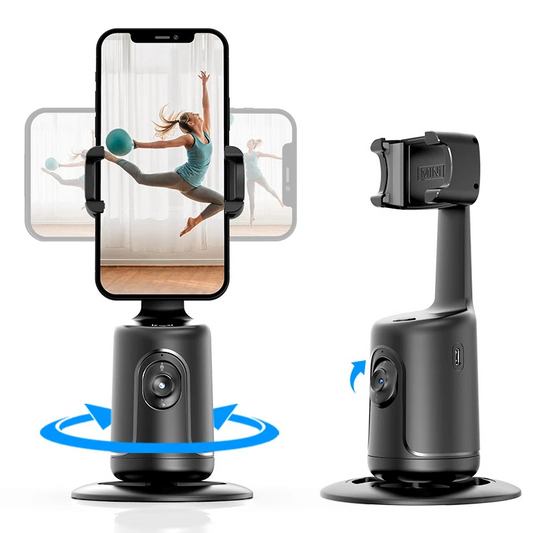 Trípode Con Inteligencia Artificial y Seguimiento Facial Automático 360°